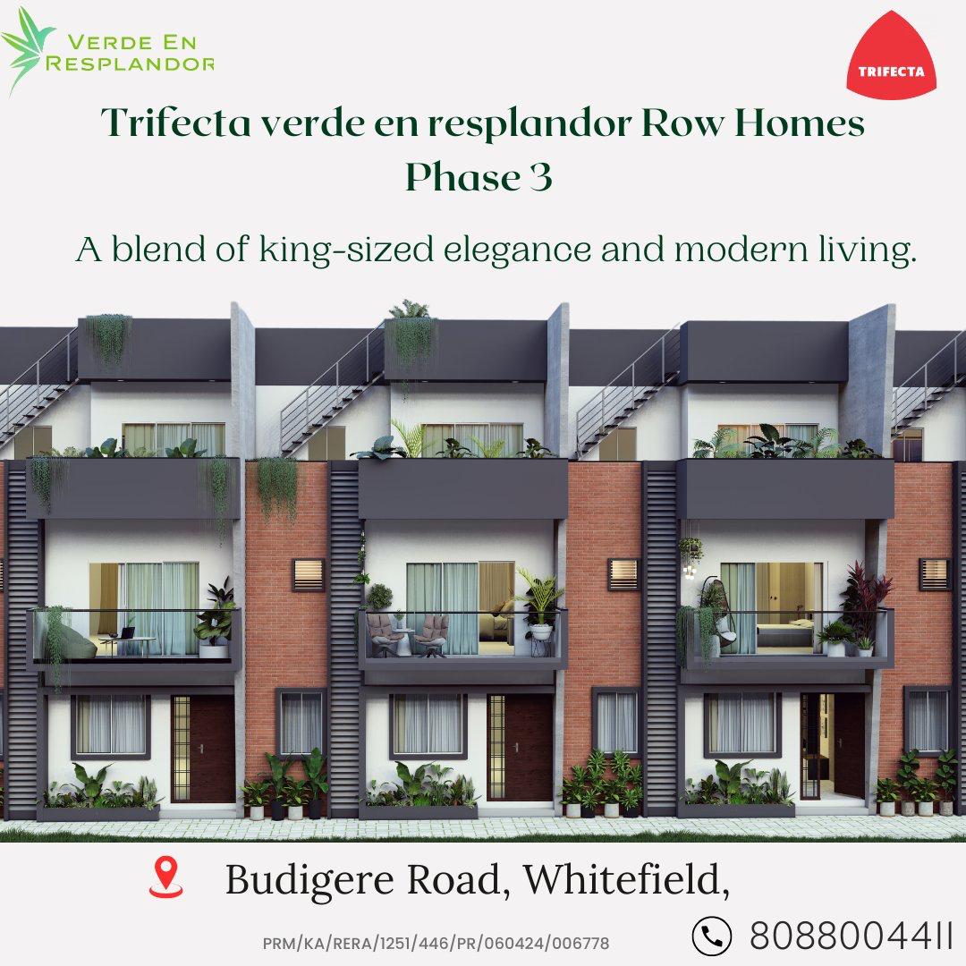 Trifecta Verde En Resplandor Row Homes Phase 3