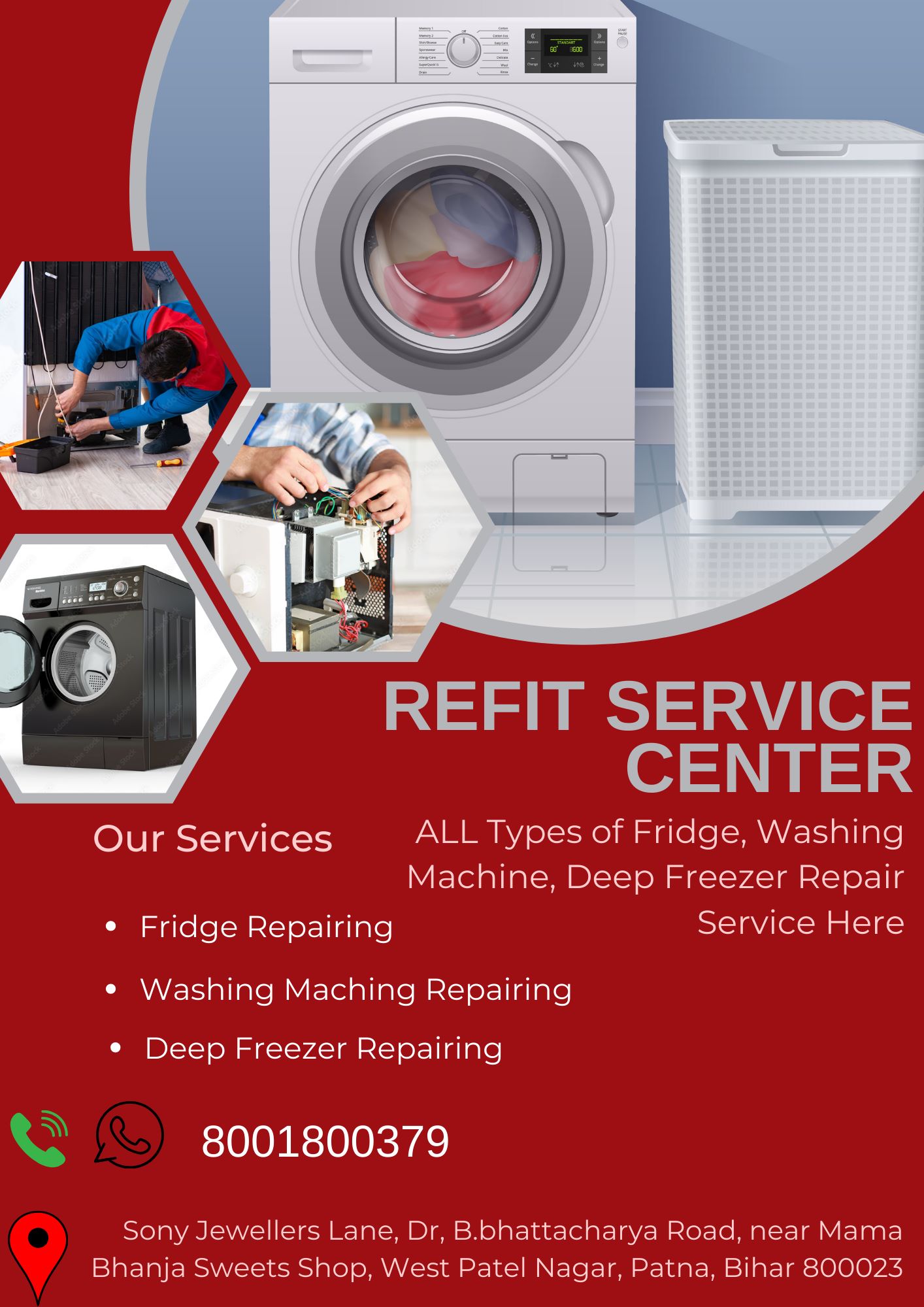 Refit Services || Best Washing Machine, Fridge, Microw