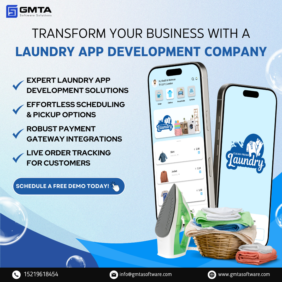 Advanced Laundry Mobile App Development Services