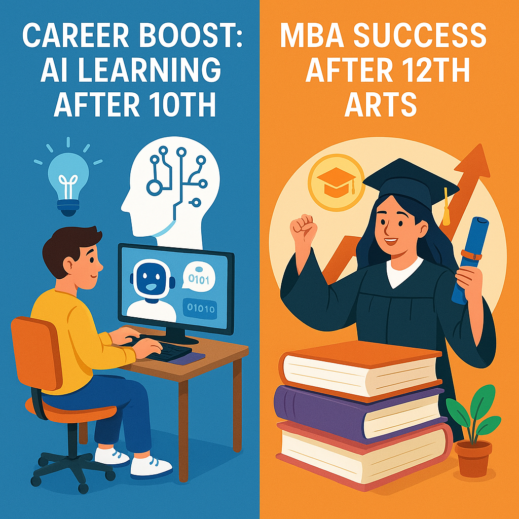 AI Learning After 10th & MBA Success After 12th Arts
