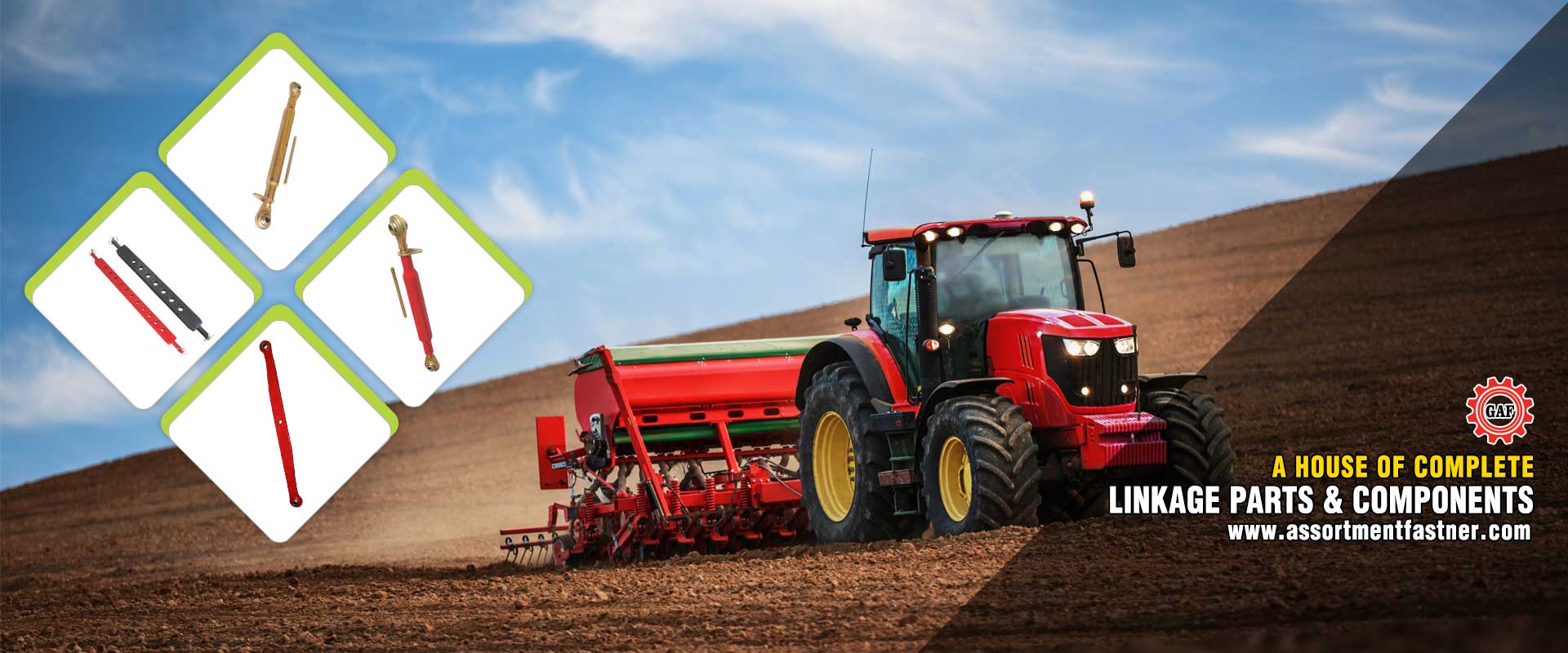 Tractor Linkage Parts, 3 Point Linkage Assembly Compon