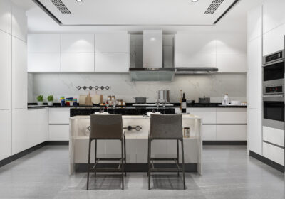 3d-rendering-white-minimal-kitchen-with-wood-decoration