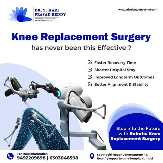 Robotic Joint Replacements Centre Kurnool | Dr. Y. Har