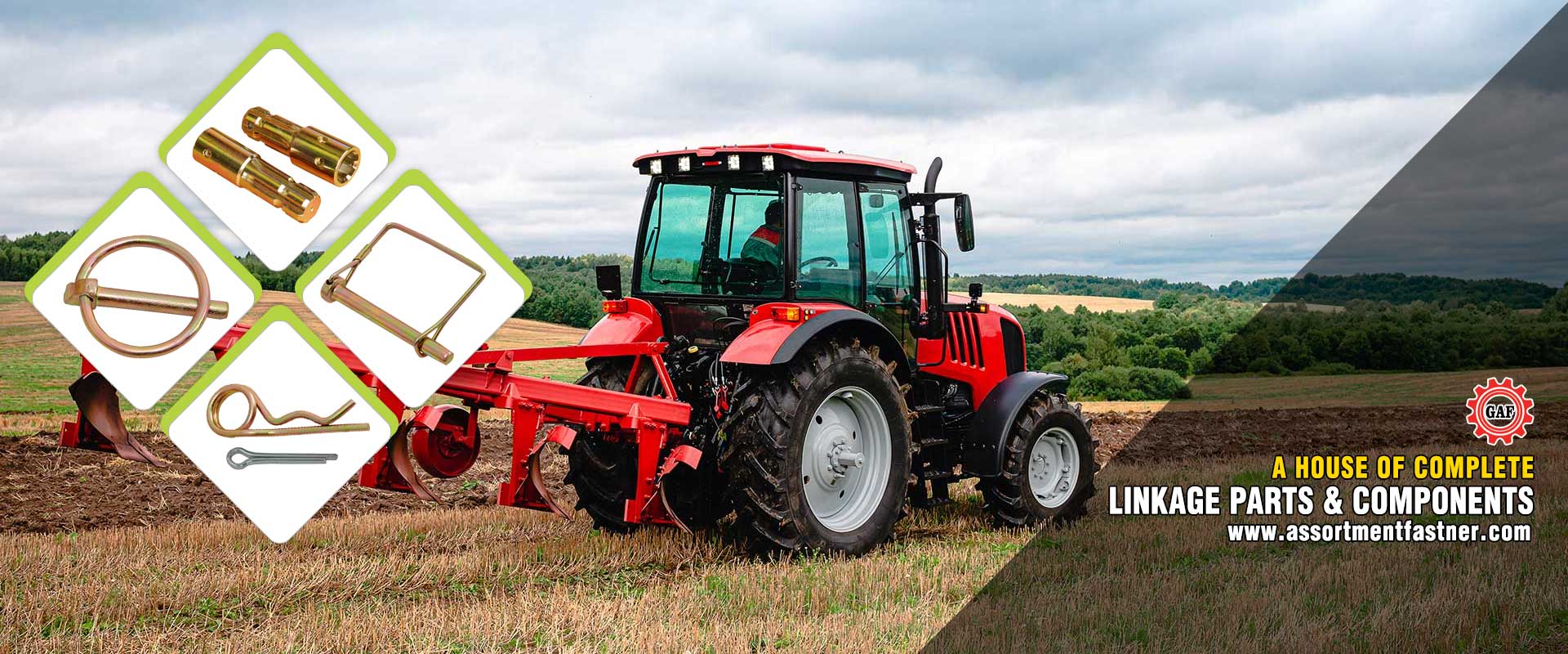 Tractor Linkage Parts, 3 Point Linkage Assembly Compon