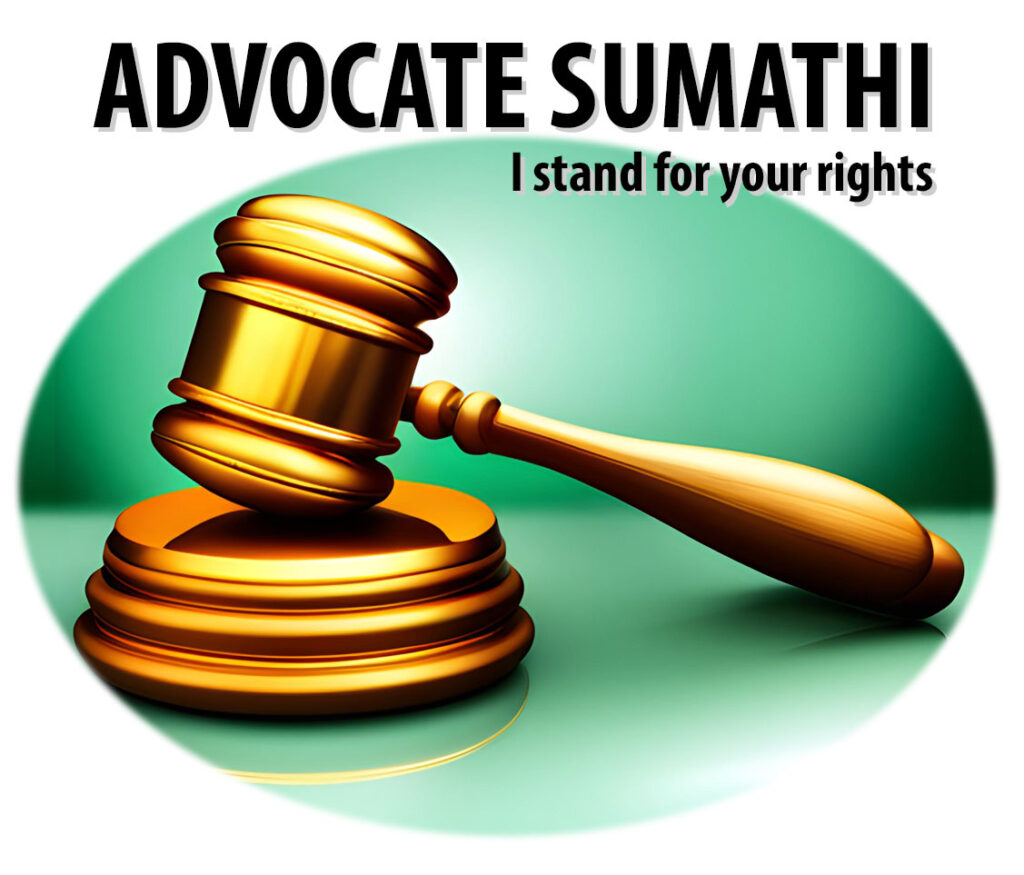 Sumathi Lokesh Lady Advocate | Woman lawyer in Chennai