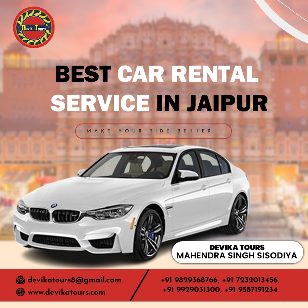 BMW car on rent in Jaipur