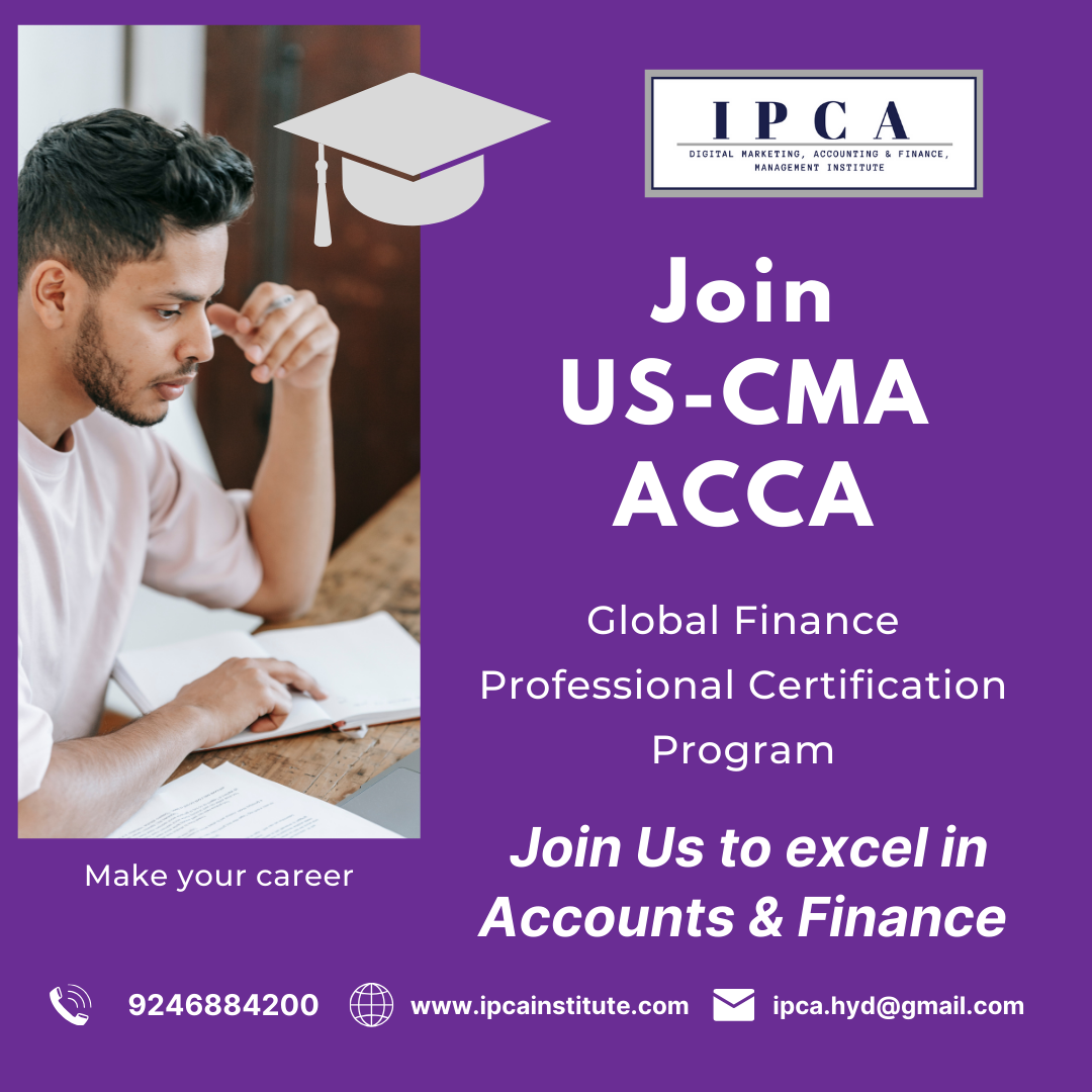 US CMA – Coaching Classes @ IPCA Institute