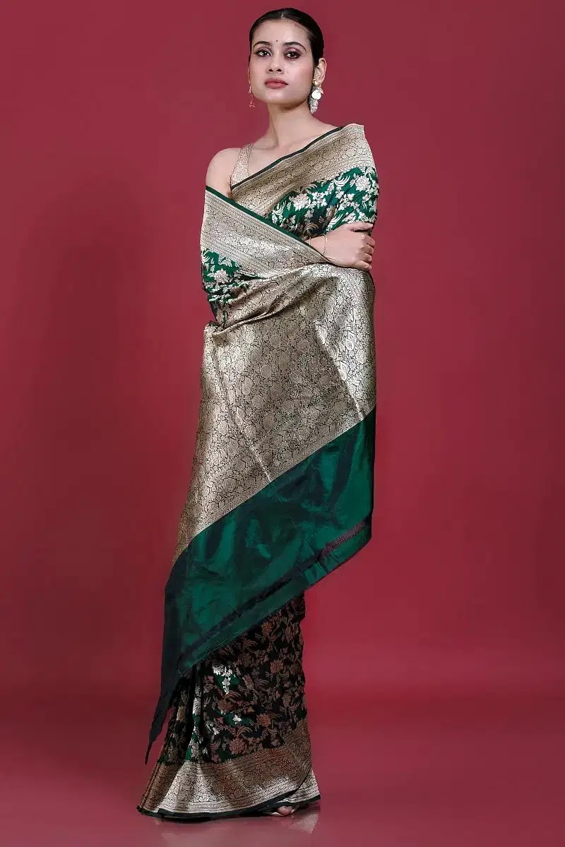 Buy Latest Banarasi Silk Saree Online at Samyakk