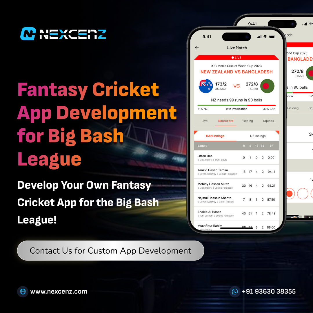 Fantasy Sports App Development Company – Nexcenz