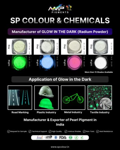 Glow in the Dark Pigments – SP Colour & Chemicals