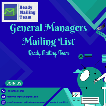 Reach Top-Level General Managers Mailing List