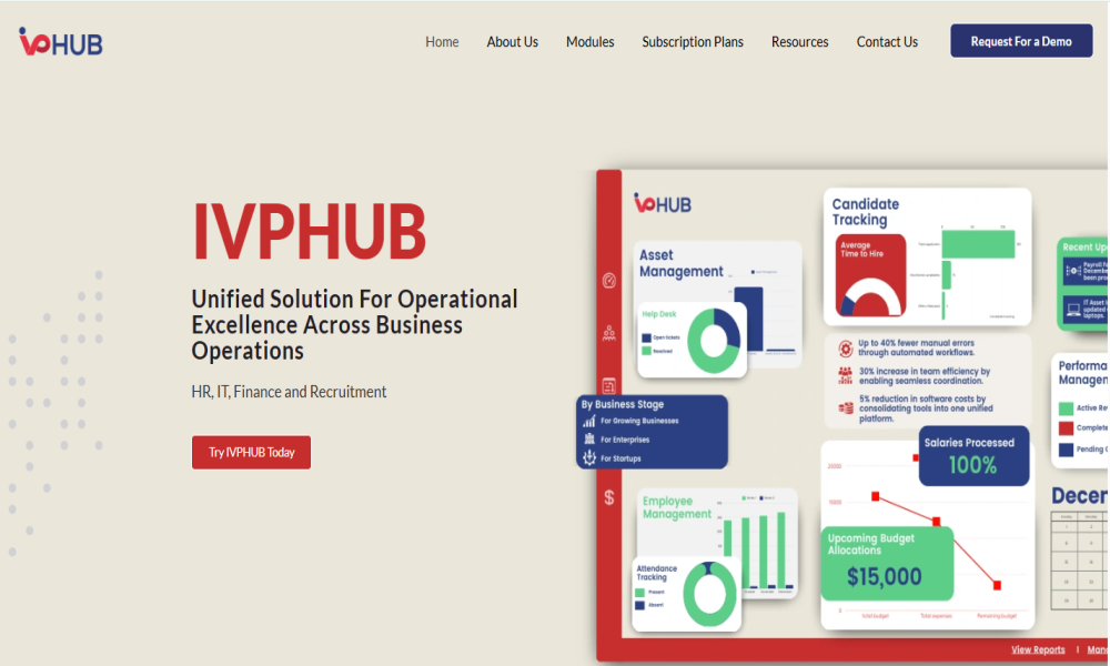 IVPHUB Unified Solution For Operational Excellence
