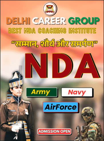 NDA Exam Preparation in India- Delhi Career Group