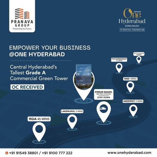 Secure Your Commercial Space in Somajiguda