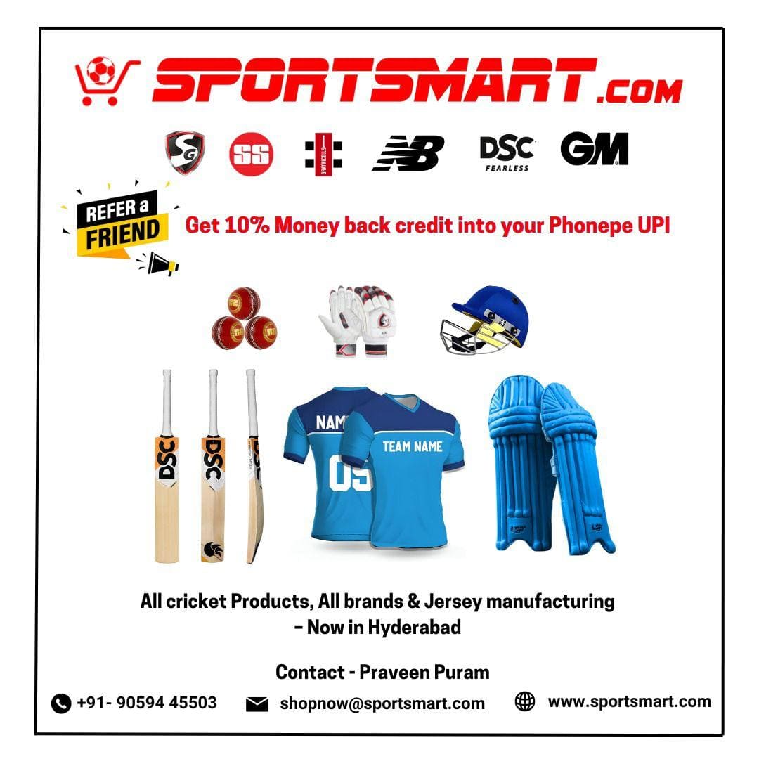 Cricket Gear You Can Trust – Only at SportsMart Online