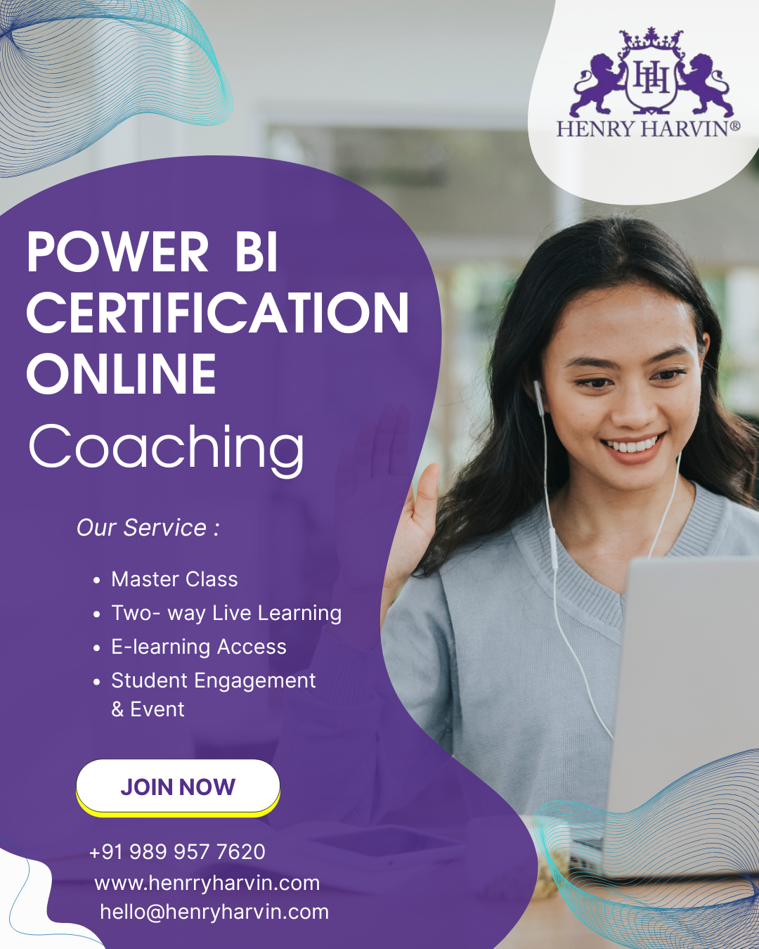 Power BI Certification Online – Enroll at Henry Harvin