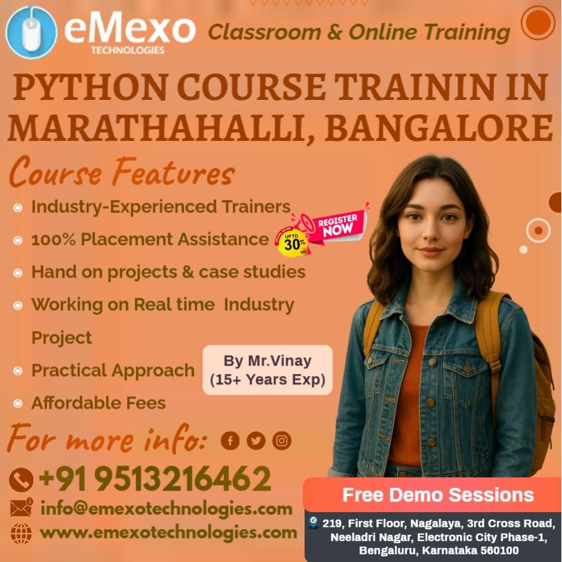 Best Python Training in Marathahalli, Bangalore