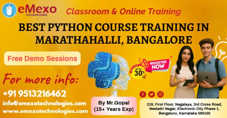 Best Python Training in Marathahalli, Bangalore