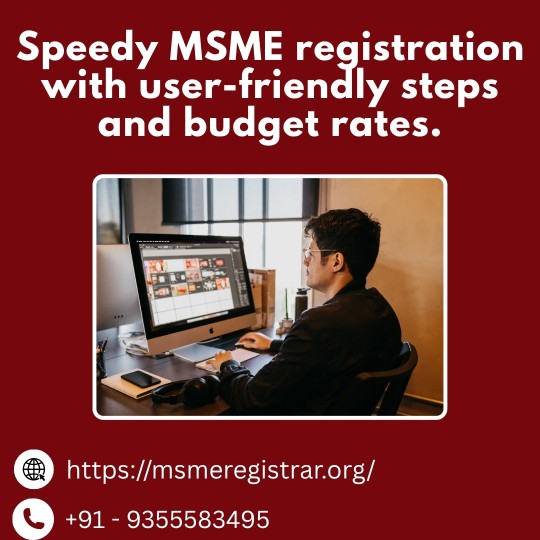 Speedy MSME registration with user-friendly steps and
