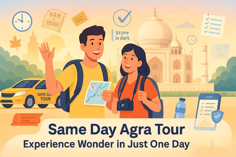 Most Liked Same day Agra tour online