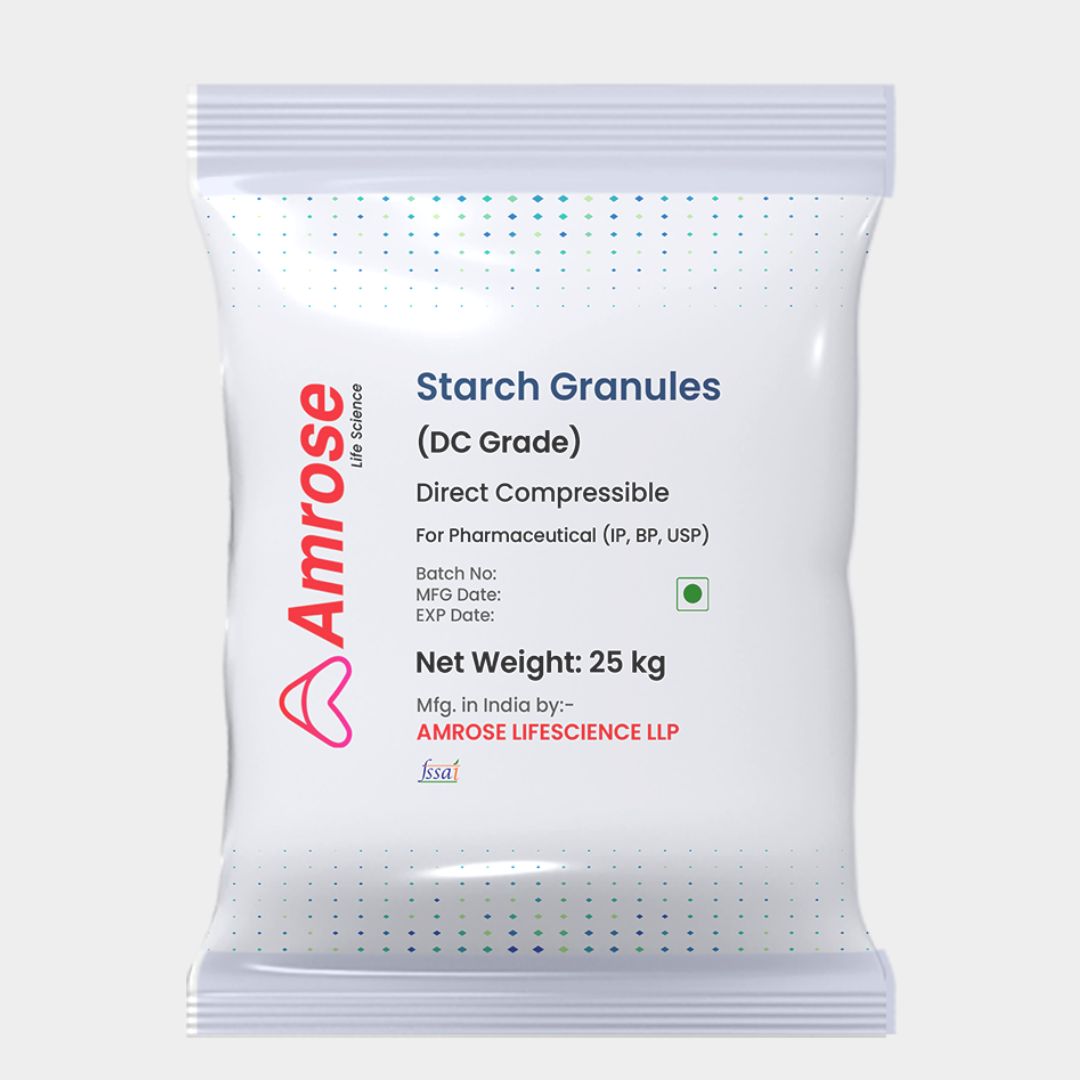 Starch Granules DC at Amrose Lifescience LLP Order Now
