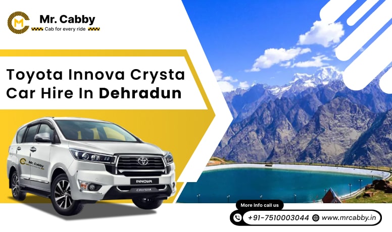 Toyota Innova Crysta Car Hire In Dehradun – Mr. Cabby