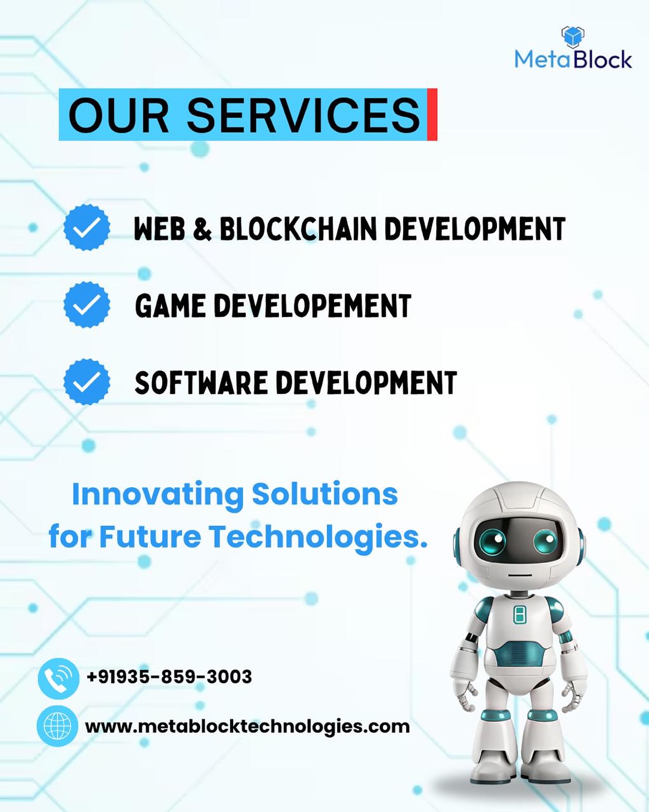 MetaBLock Technologies – Web & Blockchain Developme