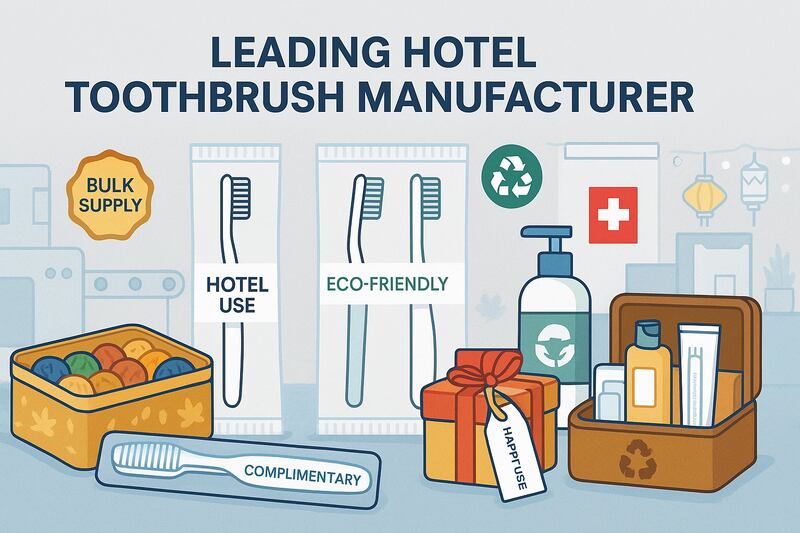 Most trusted hotel toothbrush manufacturer in India
