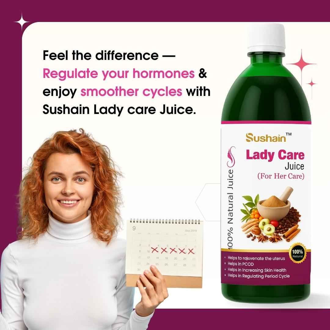 Sushain Lady care Juice for Women’s Hormonal Harmony