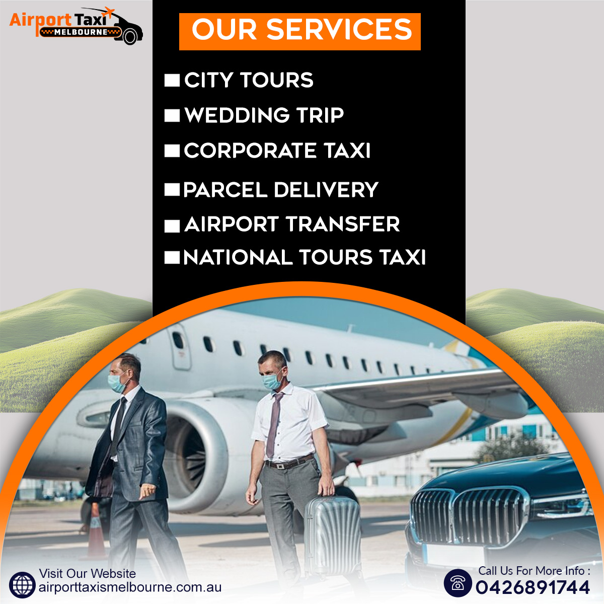 City Tours Taxi – Airport Taxi Melbourne