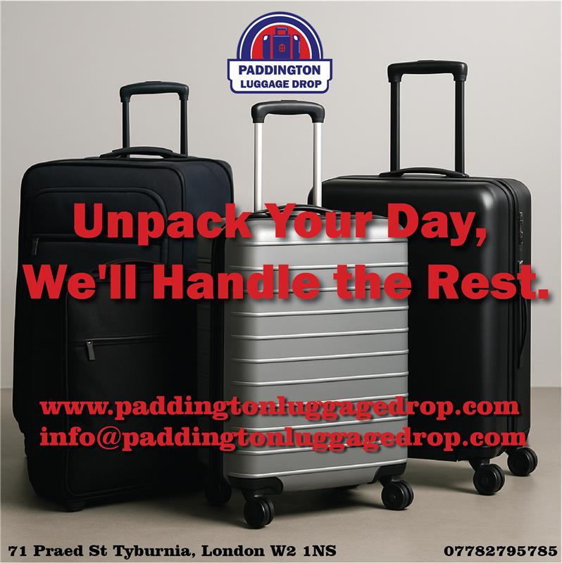 Luggage Storage in Paddington Station London