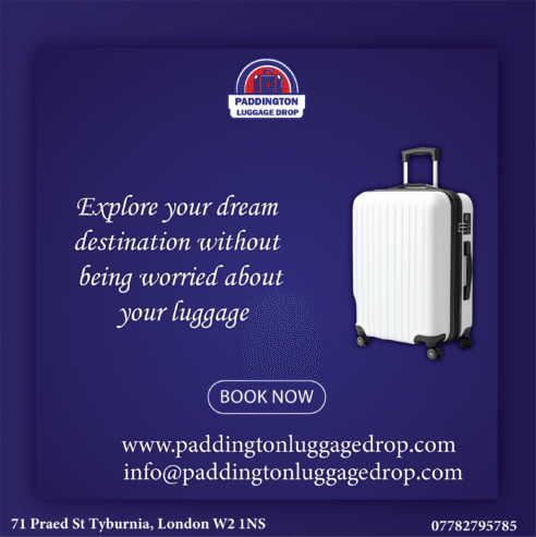 Luggage Storage in Paddington Station London