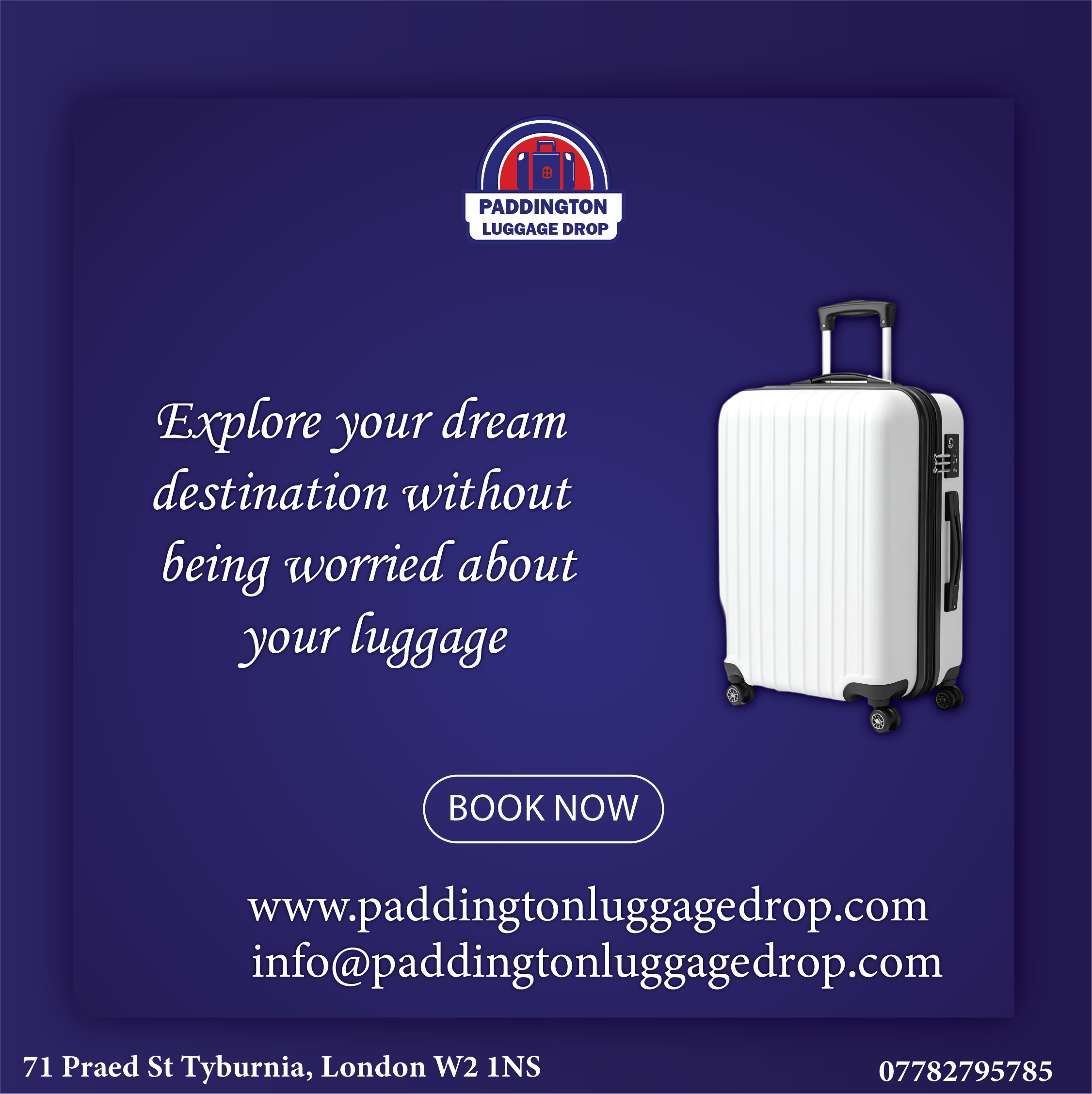 Luggage Storage in Paddington Station London