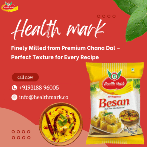 Health Mark 35kg Besan Pack Premium Quality for Bulk B