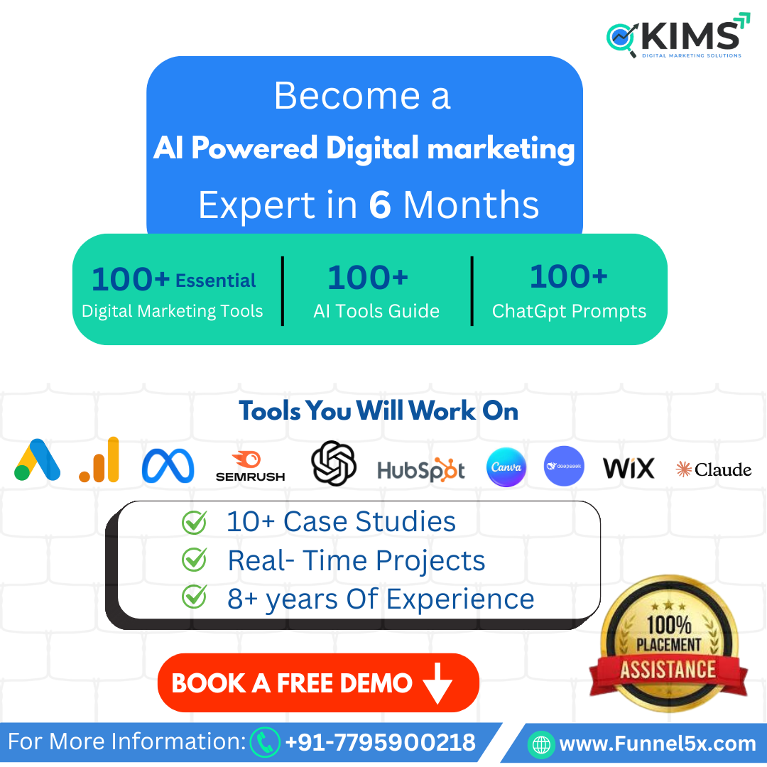 Best AI-Powered Digital Marketing Training in