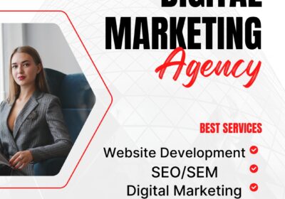 Black-and-Red-Geometric-Digital-Marketing-with-Services-Instagram-Post