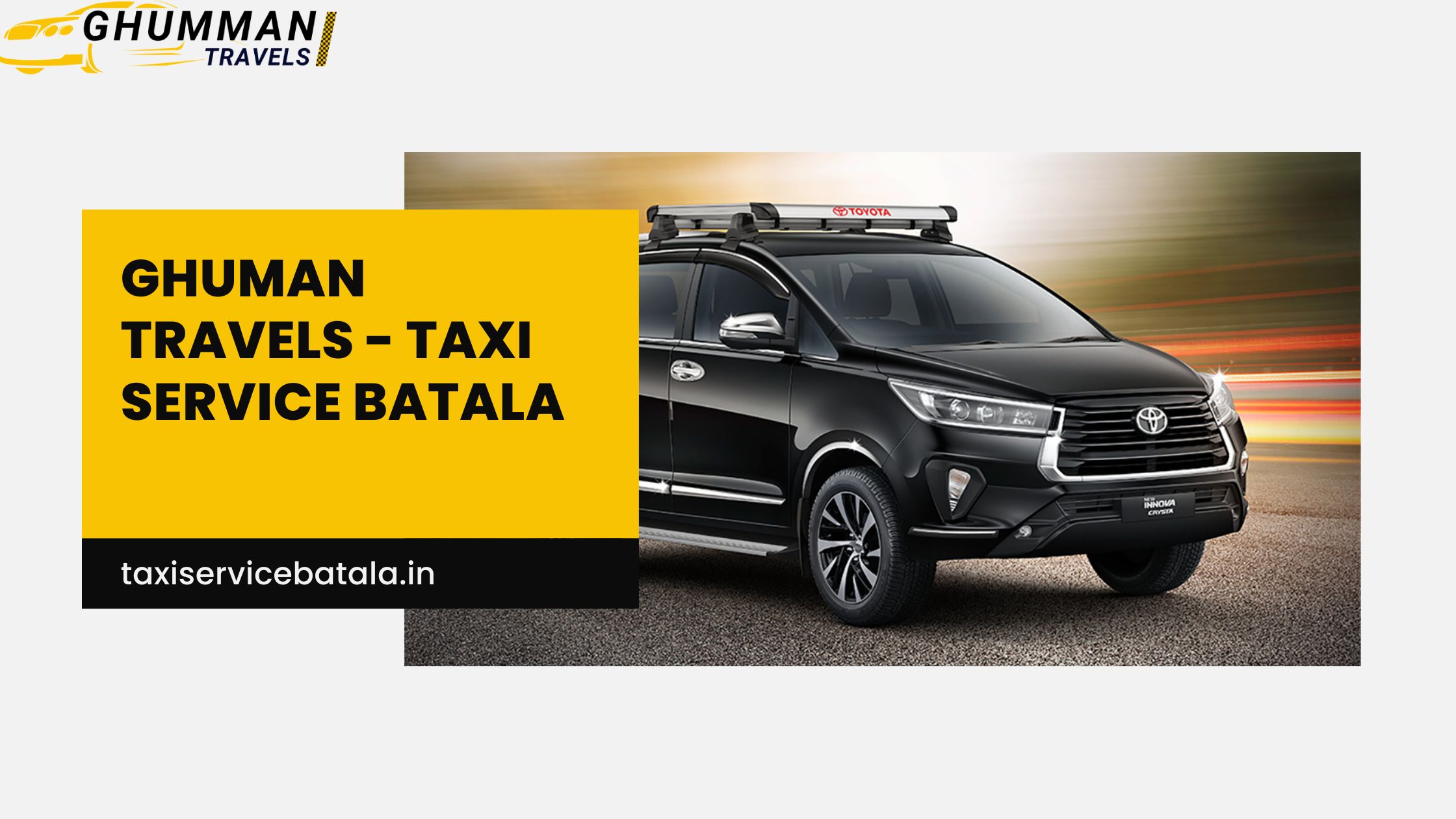 Ghuman Travels – Taxi Service Batala