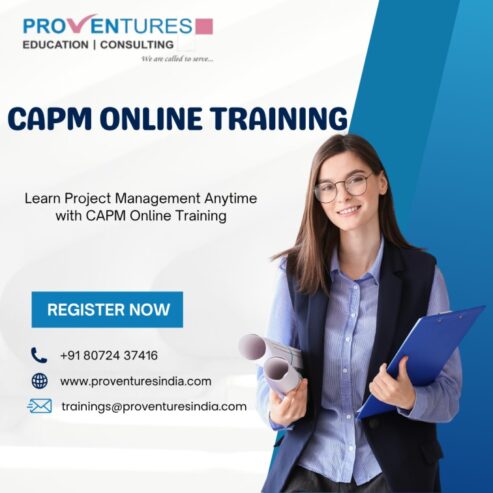 CAPM Online Training | Proventures Management