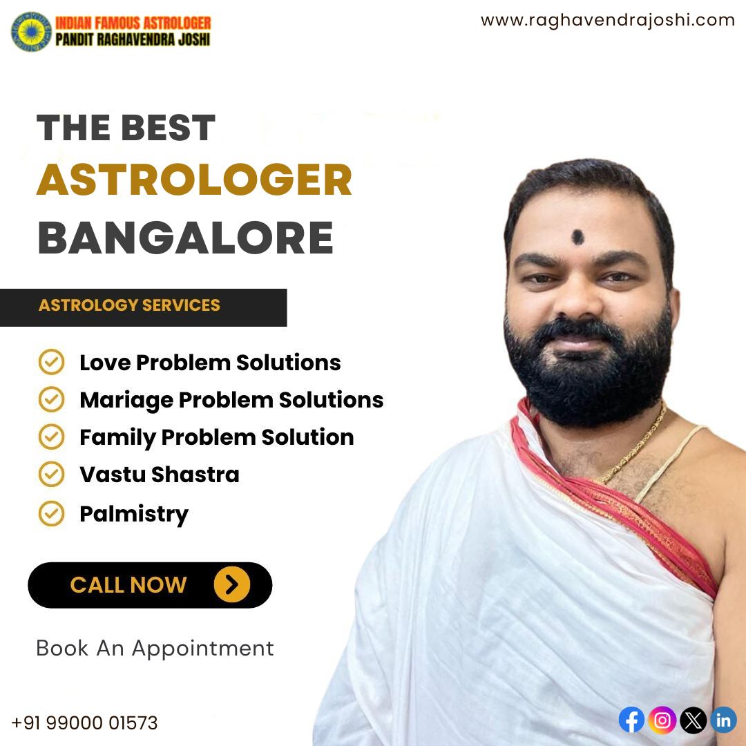The Best Astrologer in Bangalore – Raghavendra Joshi