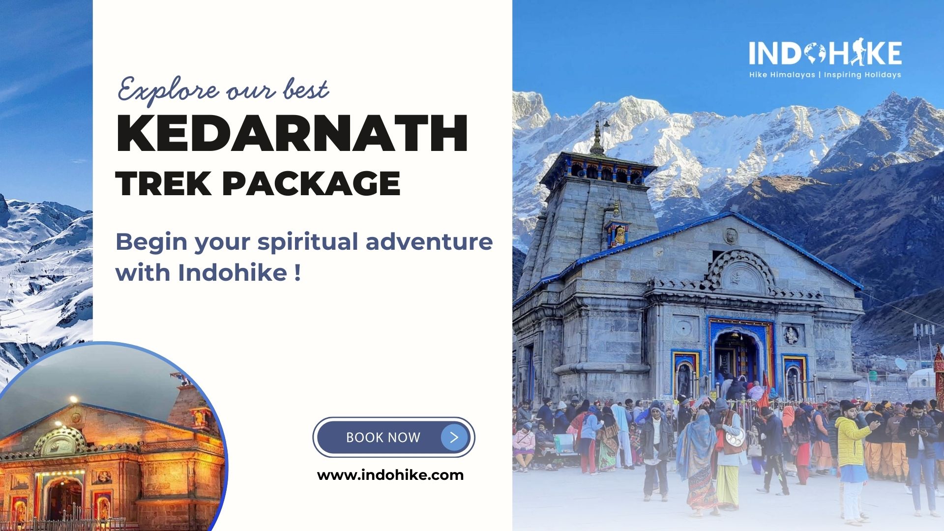 Explore Spiritual Kedarnath Trek by Indohike