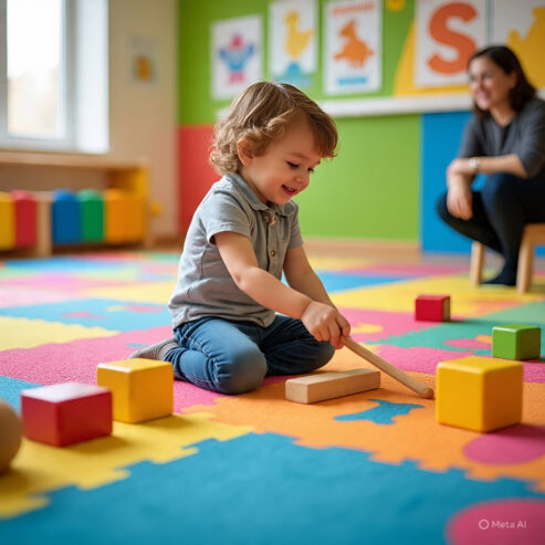 Not Just Learning, But Loving It–Pre School in Dwarka