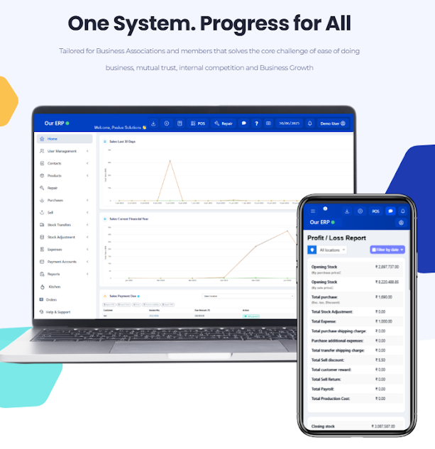 OUR ERP – Complete Business Management Software Soluti