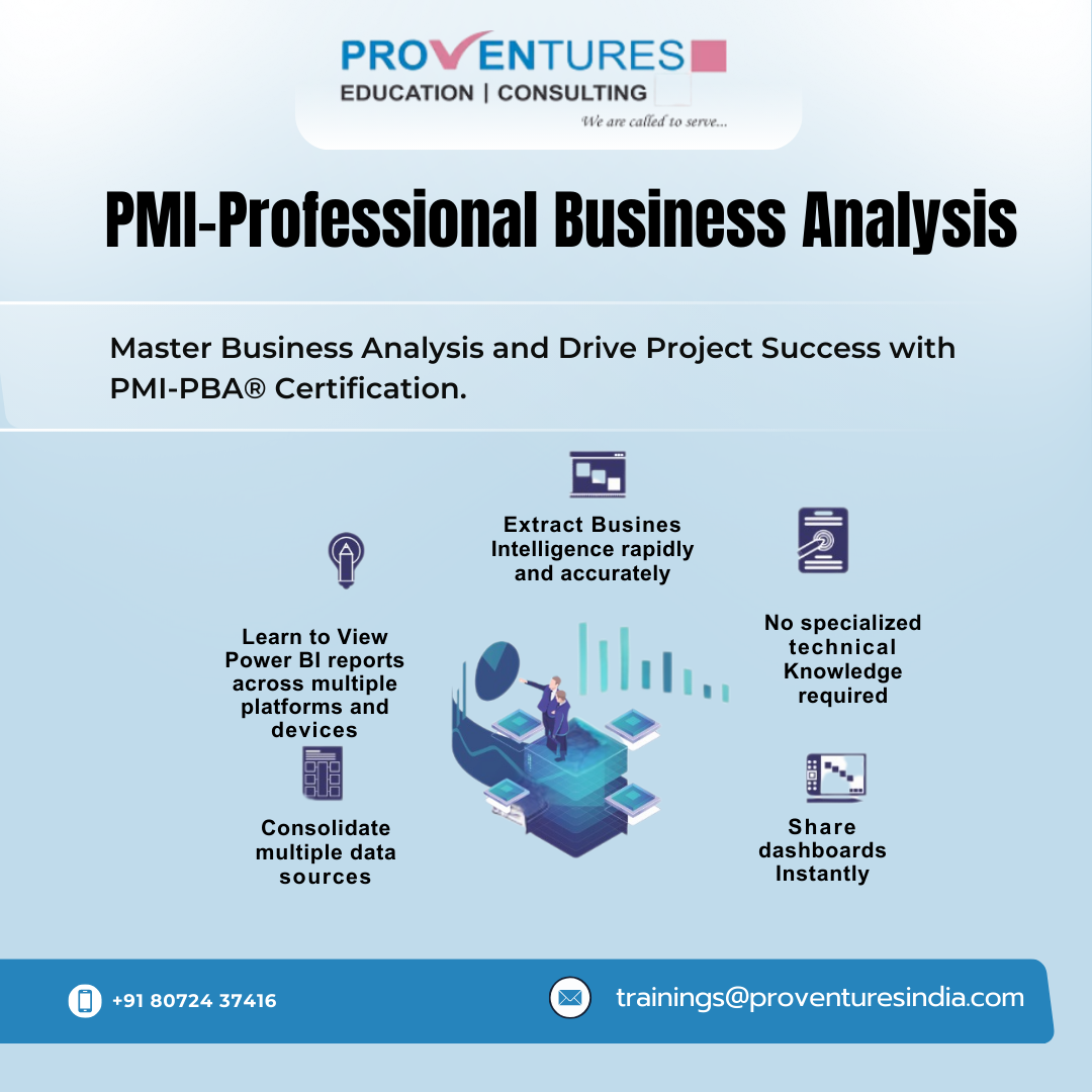 PMI-PBA® Certification Training|Proventures Management