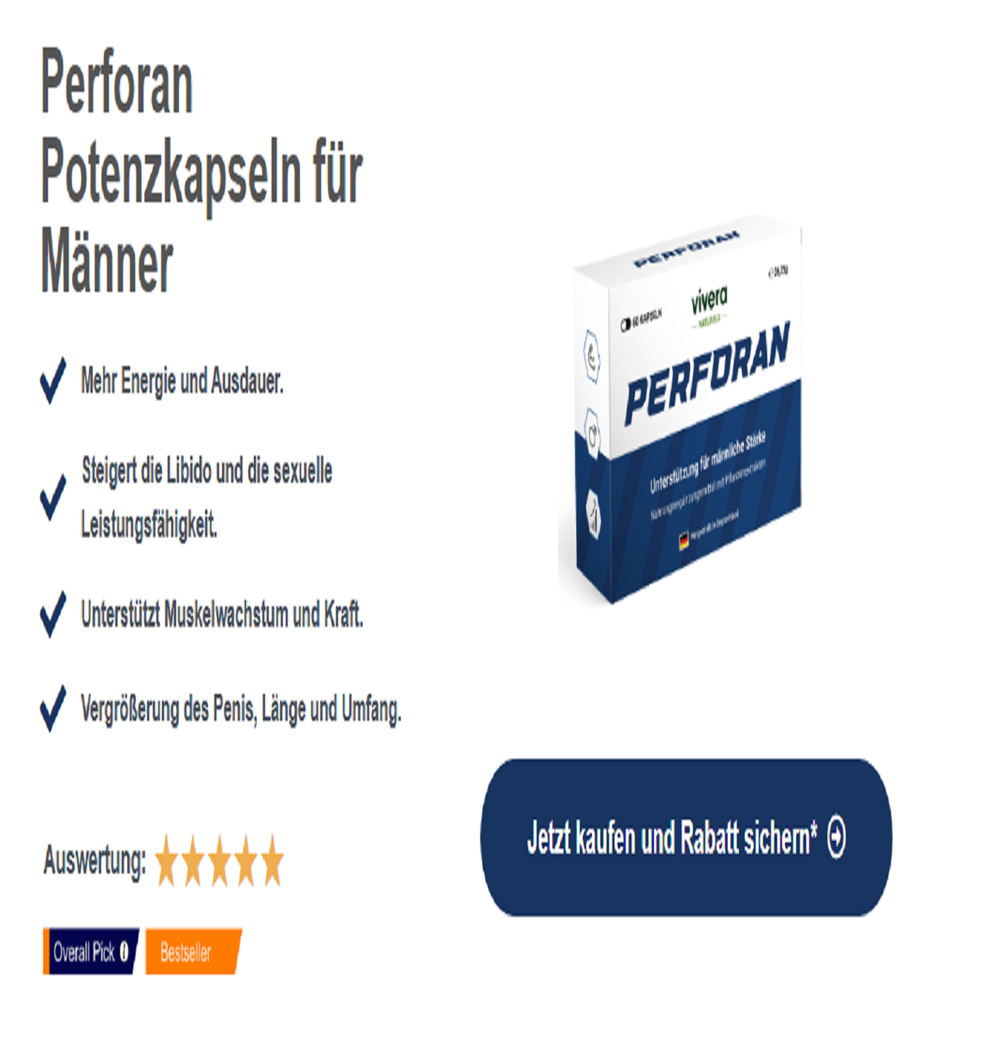 Perforan Kapseln Erfahrungen:Vorteile,Shop Apotheke