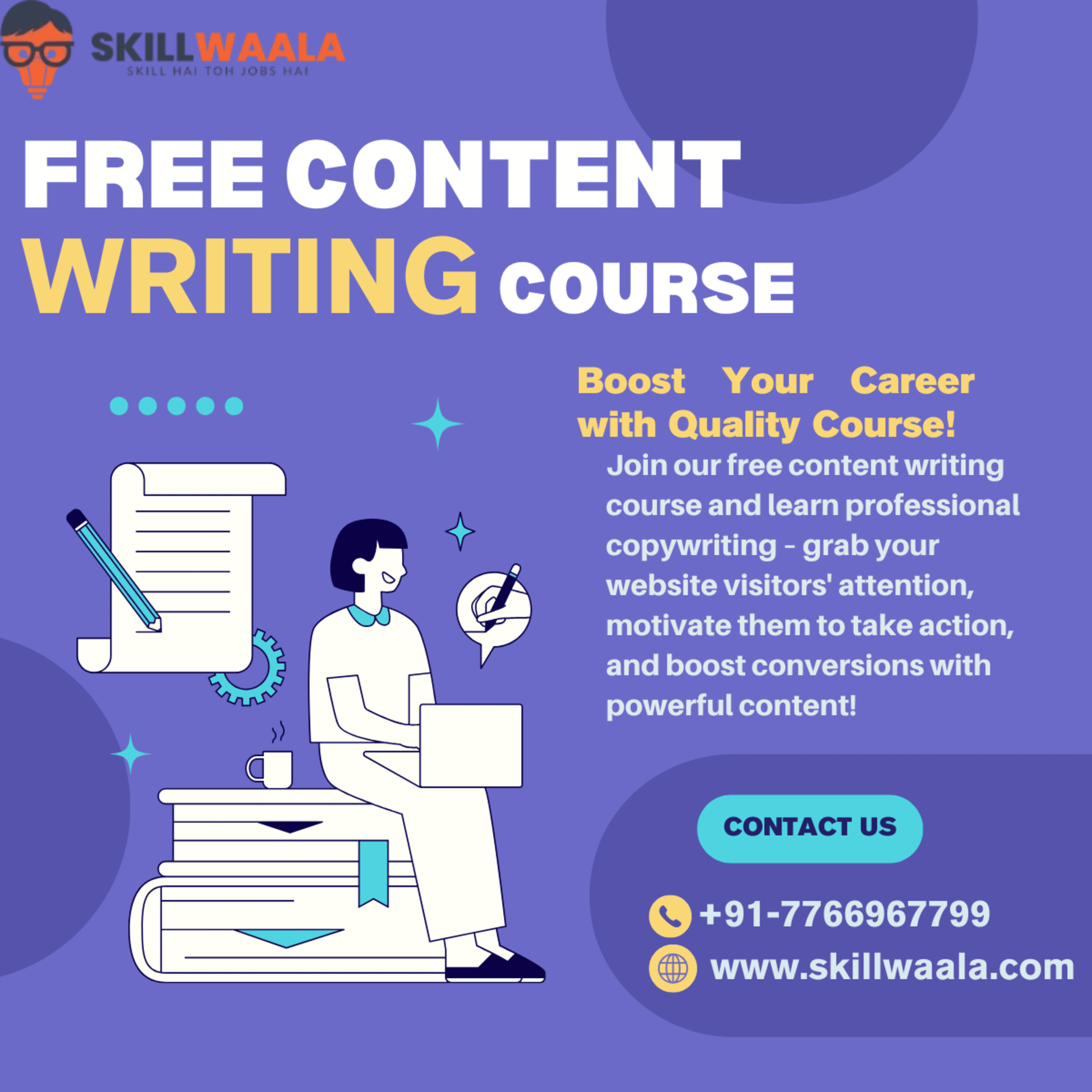 SkillWaala’s Online Writing Course for Students