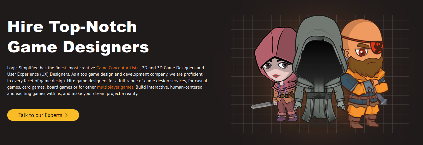 Hire Exper Game Designers – Logic Simplified