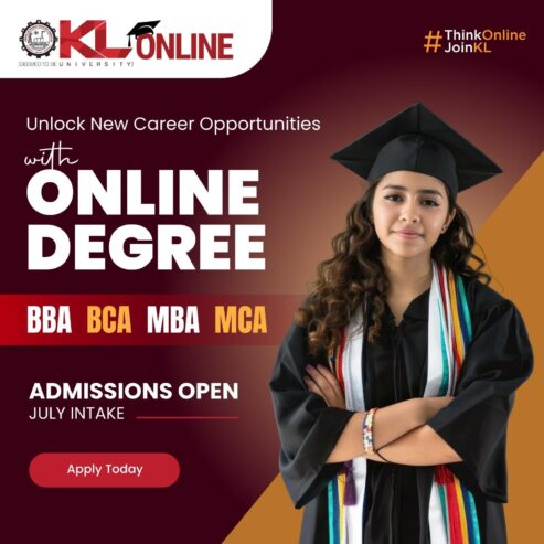 KLUniversity Online Degree | Online UG, PG Degree