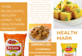 Health Mark 35kg Besan Pack Premium Quality for Bulk B
