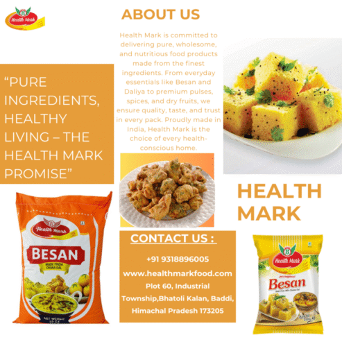 Health Mark 35kg Besan Pack Premium Quality for Bulk B