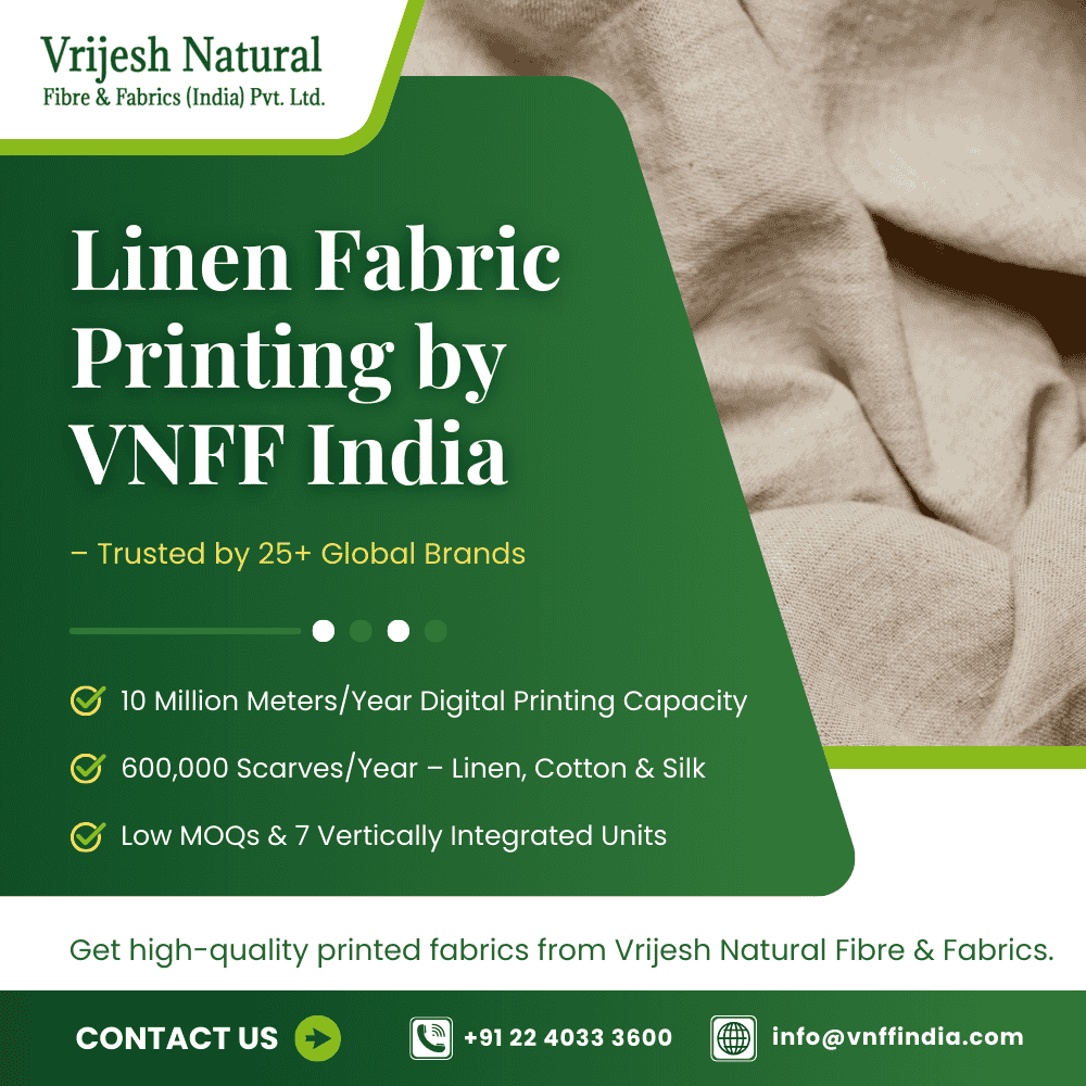Linen Fabric Printing in India | Digital Expertise by